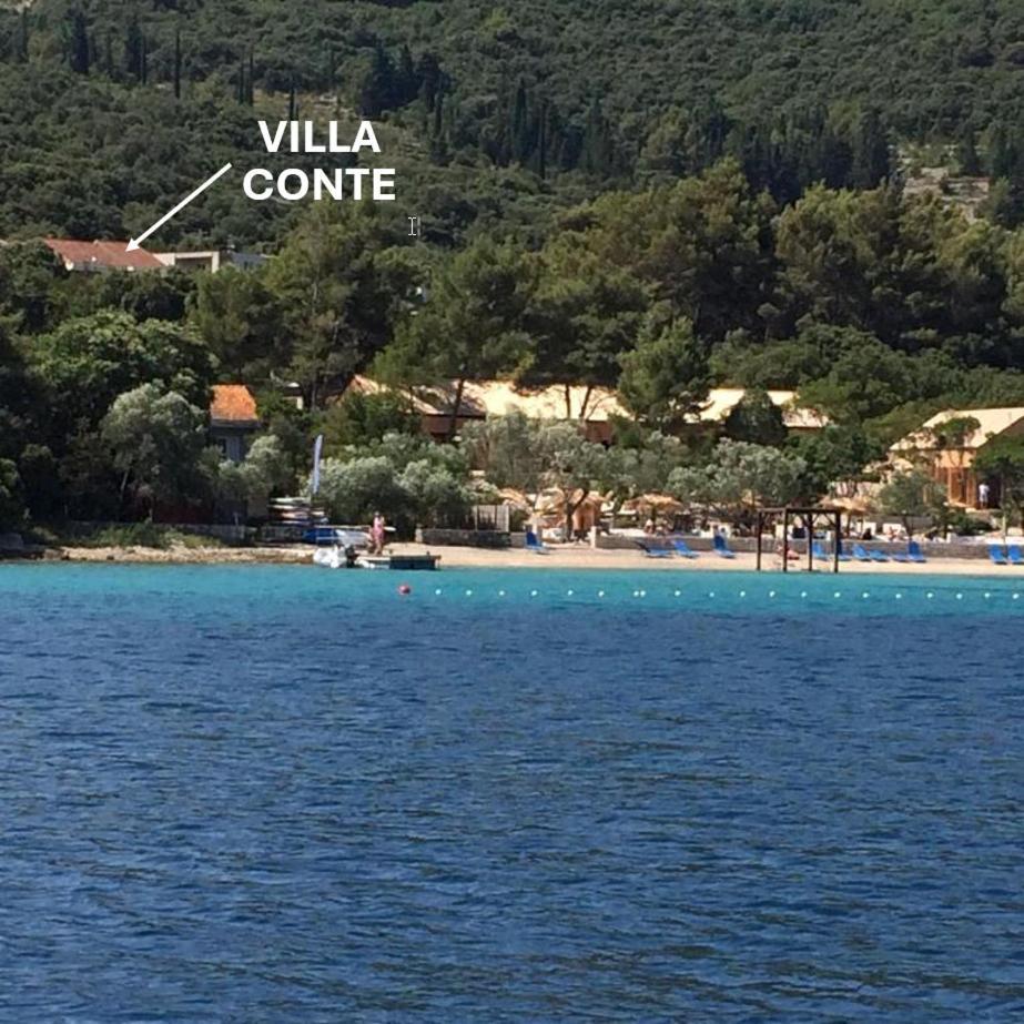 Villa Conte Korčula Exteriör bild
